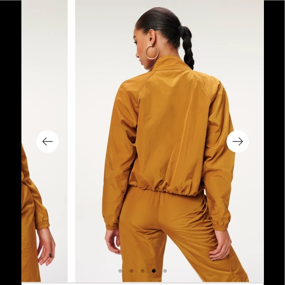 NWT Good American SHINE TRACK JACKET size 1 - Picture 4 of 8